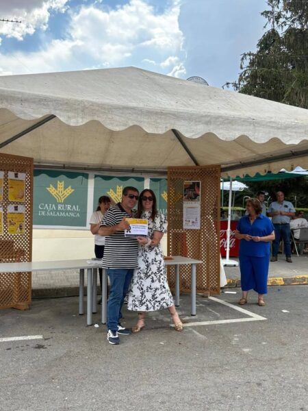 Entrega de premios en la feria San Antonio 2026 en Alba de Tormes