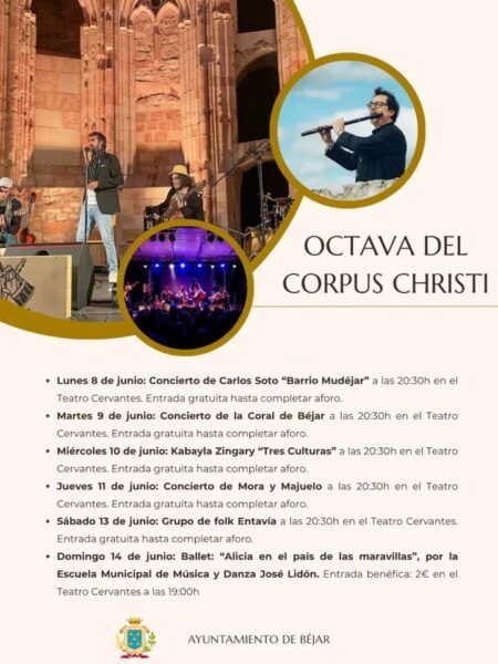 Conciertos y ballet en el Teatro Cervantes durante el Corpus Christi
