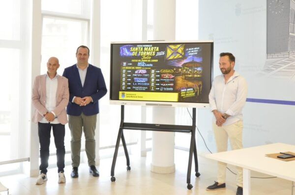 Presentación de la programación musical de las fiestas en Santa Marta de Tormes