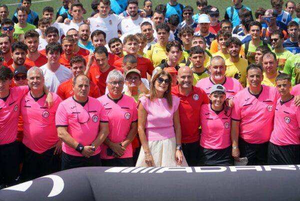 Grupo de árbitros en las XI Jornadas de Convivencia Arbitral en Salamanca