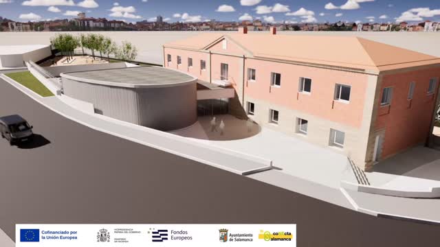 Vista del nuevo Centro de Innovación Juvenil en Salamanca