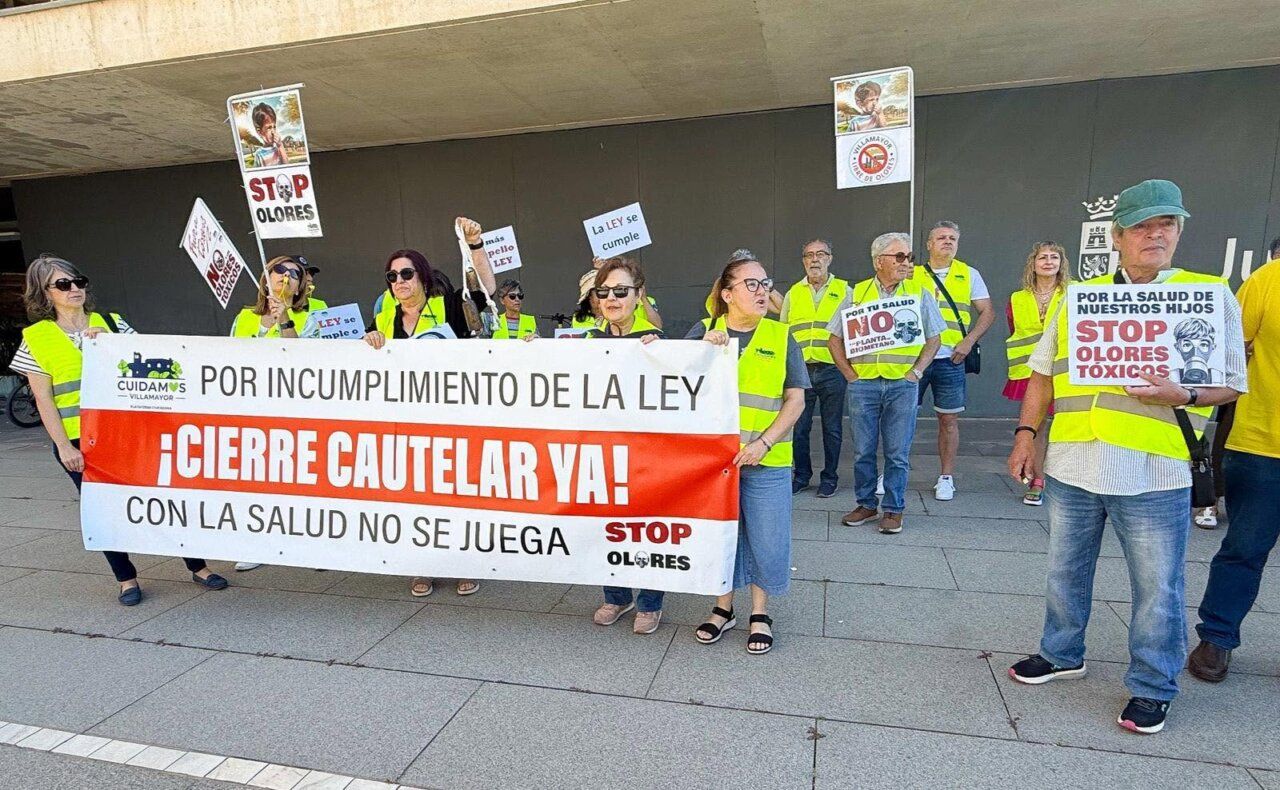 Vecinos de Villamayor y Tornadizos protestan por plantas de biogás