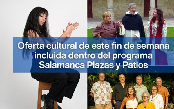 Mujer bailando flamenco en un evento cultural en Salamanca