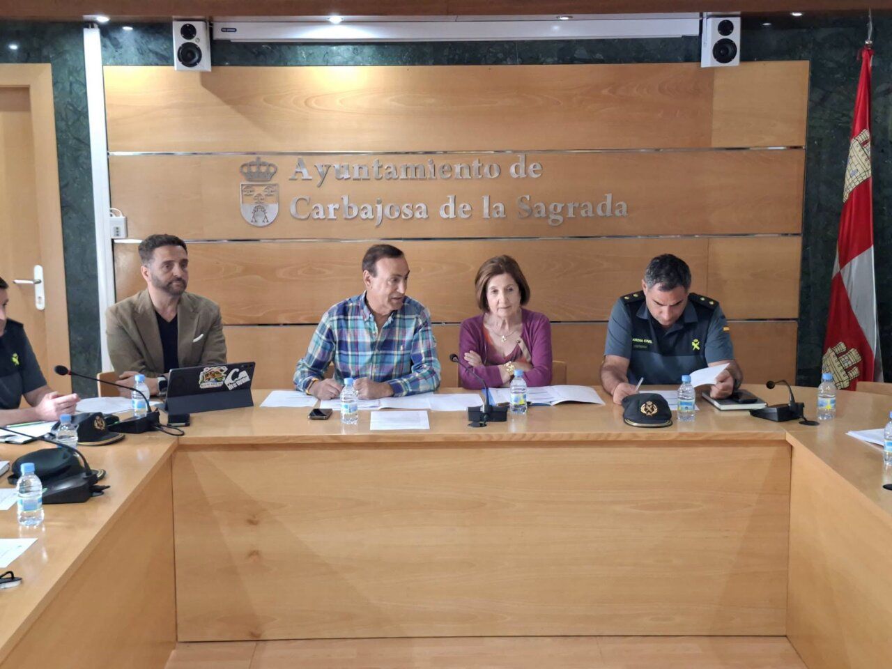 Carbajosa coordina un amplio dispositivo de seguridad para las Fiestas de San Roque 2026