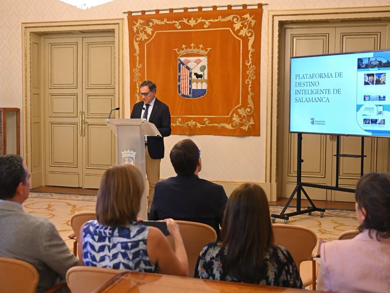 Presentación de la nueva plataforma turística inteligente en Salamanca