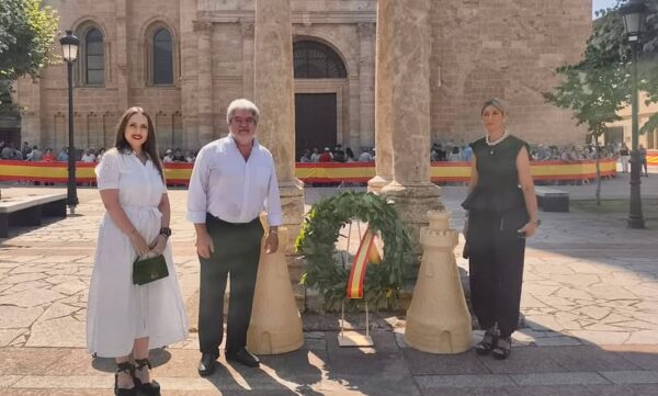 Acto central de las VI Jornadas Napoleónicas en Ciudad Rodrigo con monumento