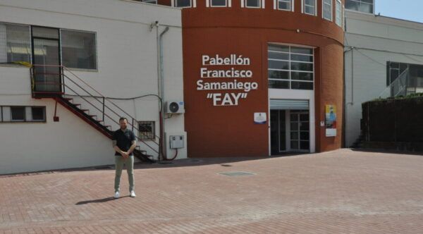 Entrada del Pabellón Francisco Samaniego 'Fay' en Santa Marta
