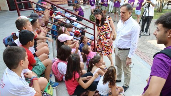 Niños participando en actividades en ludotecas de Salamanca