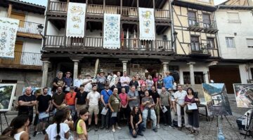 San Esteban de la Sierra acoge el 26 de julio el X Certamen de Pintura Rápida Ángel Gómez Mateo