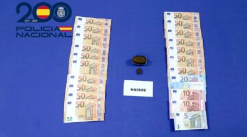 Detienen a un varón por tráfico de drogas
