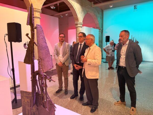 Inauguración de la exposición sobre Venancio Blanco en Santo Domingo