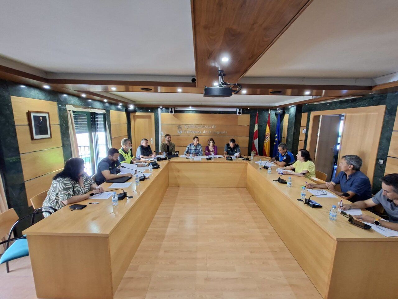 Reunión sobre el dispositivo de seguridad para las Fiestas de San Roque 2026