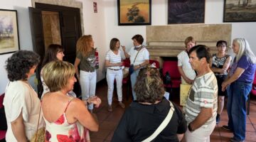 Inauguración del Taller de Percusión en las Jornadas de Cultura Tradicional Rayana