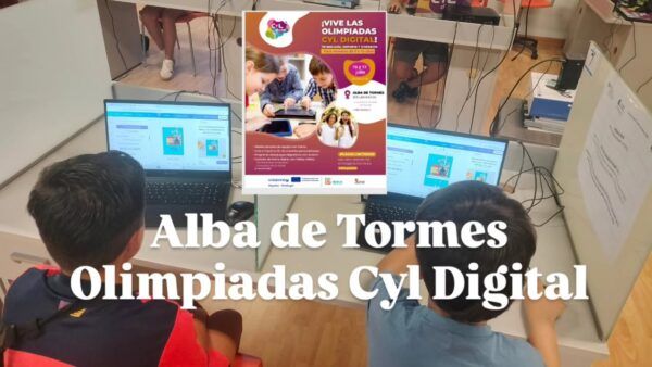 Participantes en las Olimpiadas CyL Digital en Alba de Tormes