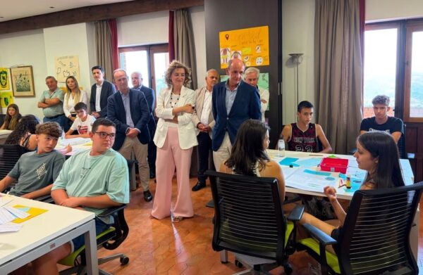 Estudiantes en un programa de inmersión en inglés en Castilla y León