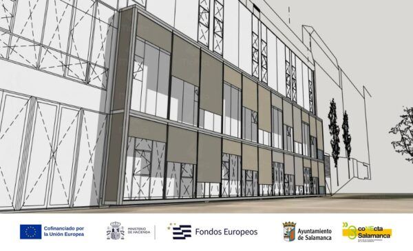 Diseño arquitectónico del Centro Municipal Julián Sánchez 'El Charro'