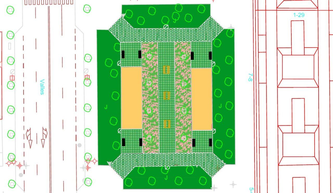Plano de mejora de la plaza de Castrotorafe en Salamanca