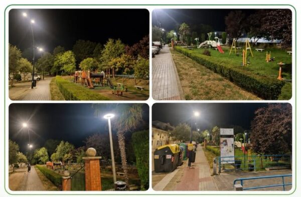 Iluminación mejorada en el Valle de San Martín con nuevos proyectores