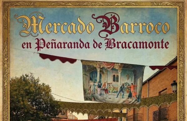 Puestos de artesanía en el Mercado Barroco de Peñaranda de Bracamonte