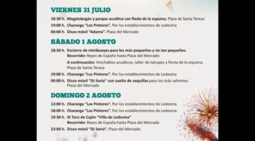 Minicorpus de Ledesma: Fiesta familiar del 31 de julio al 2 de agosto
