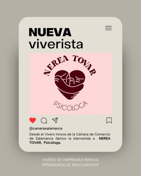Nerea Tovar Valverde, nueva emprendedora en el Vivero de Empresas INNOVA