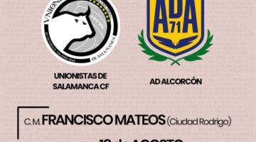 El partido contra el Alcorcón se jugará en Ciudad Rodrigo el 18 de agosto