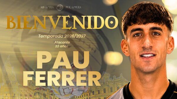 Pau Ferrer, nuevo fichaje del Unionistas de Salamanca para la temporada 2026/27.