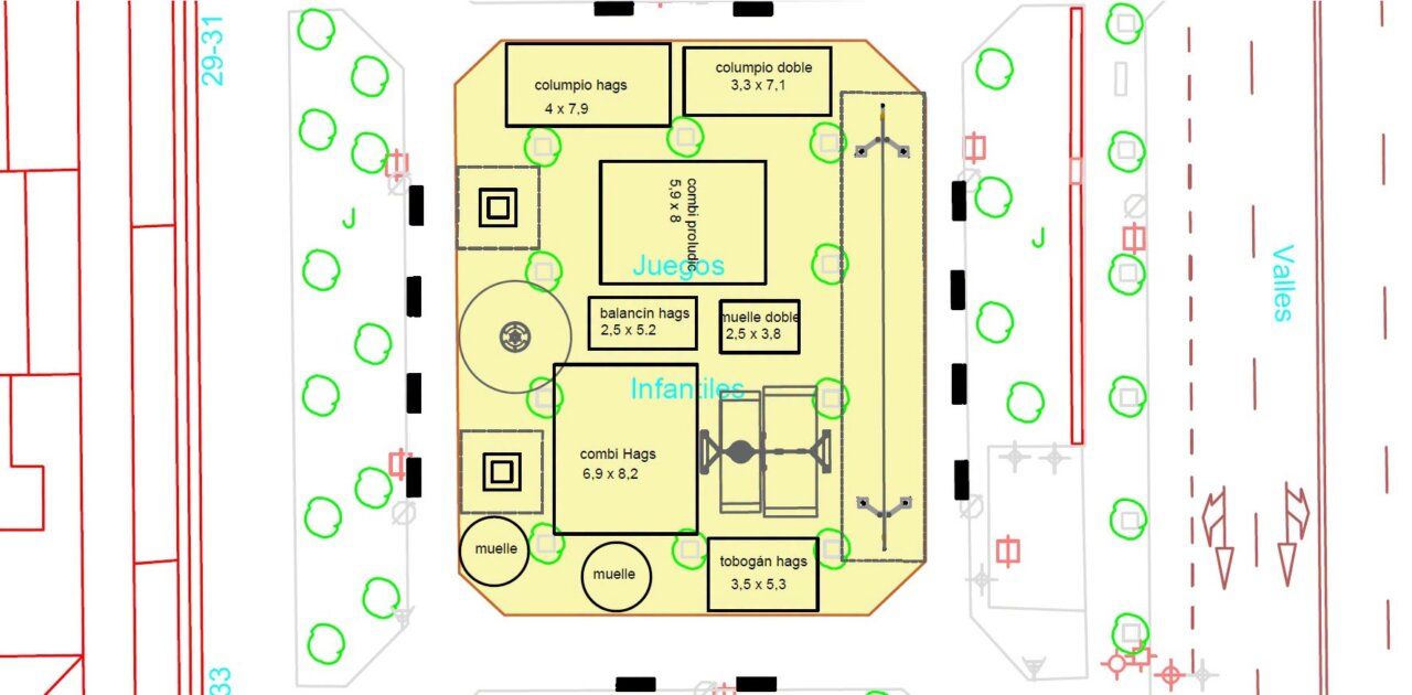 Plano de mejora de la plaza de Castrotorafe en Salamanca