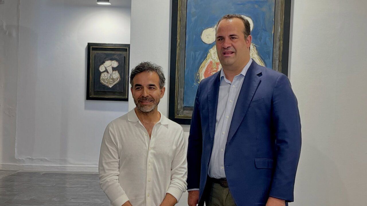 Exposición de esculturas de Ángel Martín Carreño en La Salina