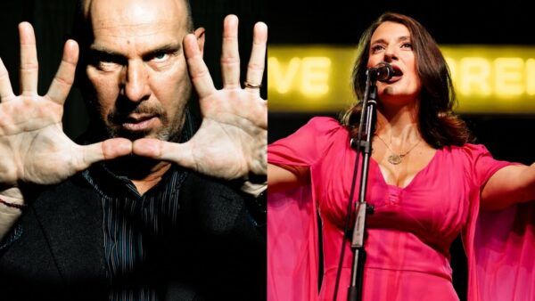 Artistas en un evento cultural en Salamanca con música y teatro