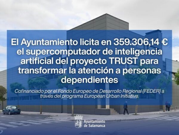 Imagen del supercomputador del proyecto TRUST en Salamanca