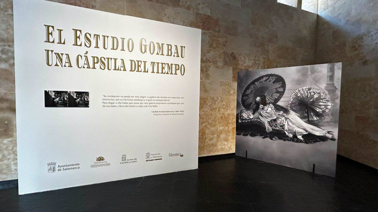 Exposición sobre el Estudio Gombau en la Torre de los Anaya