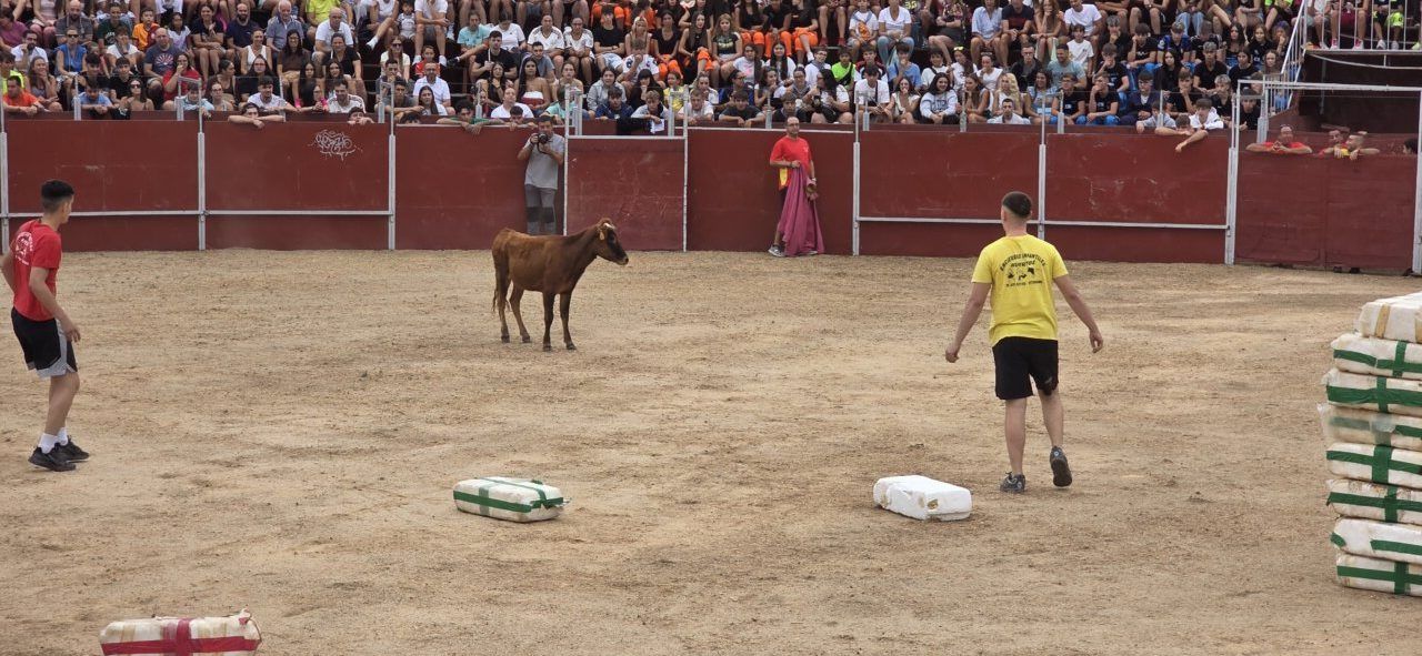 Participantes en el Carbajosa Prix durante las fiestas de San Roque