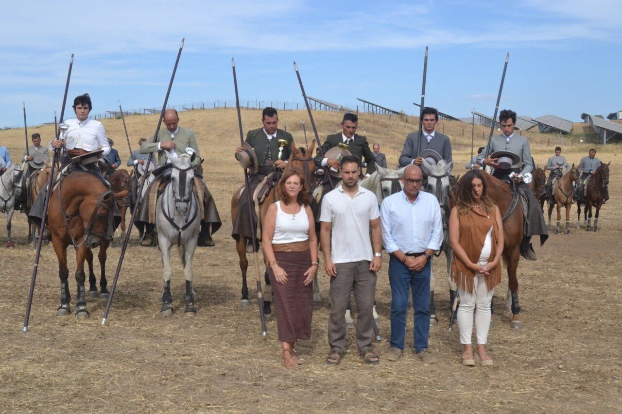 Participantes del Concurso Intercomunitario de Faenas de Doma y Campo en Ciudad Rodrigo