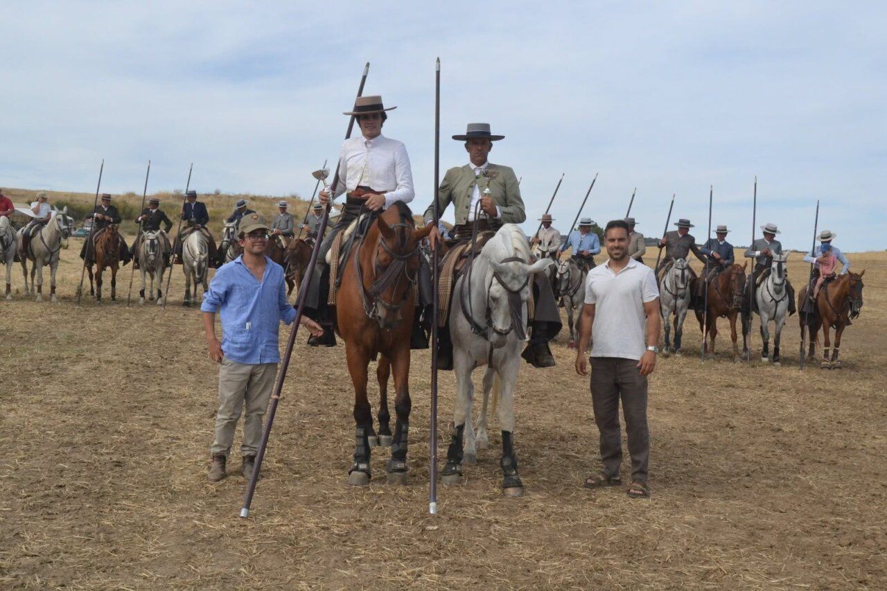 Participantes del Concurso Intercomunitario de Faenas de Doma y Campo en Ciudad Rodrigo