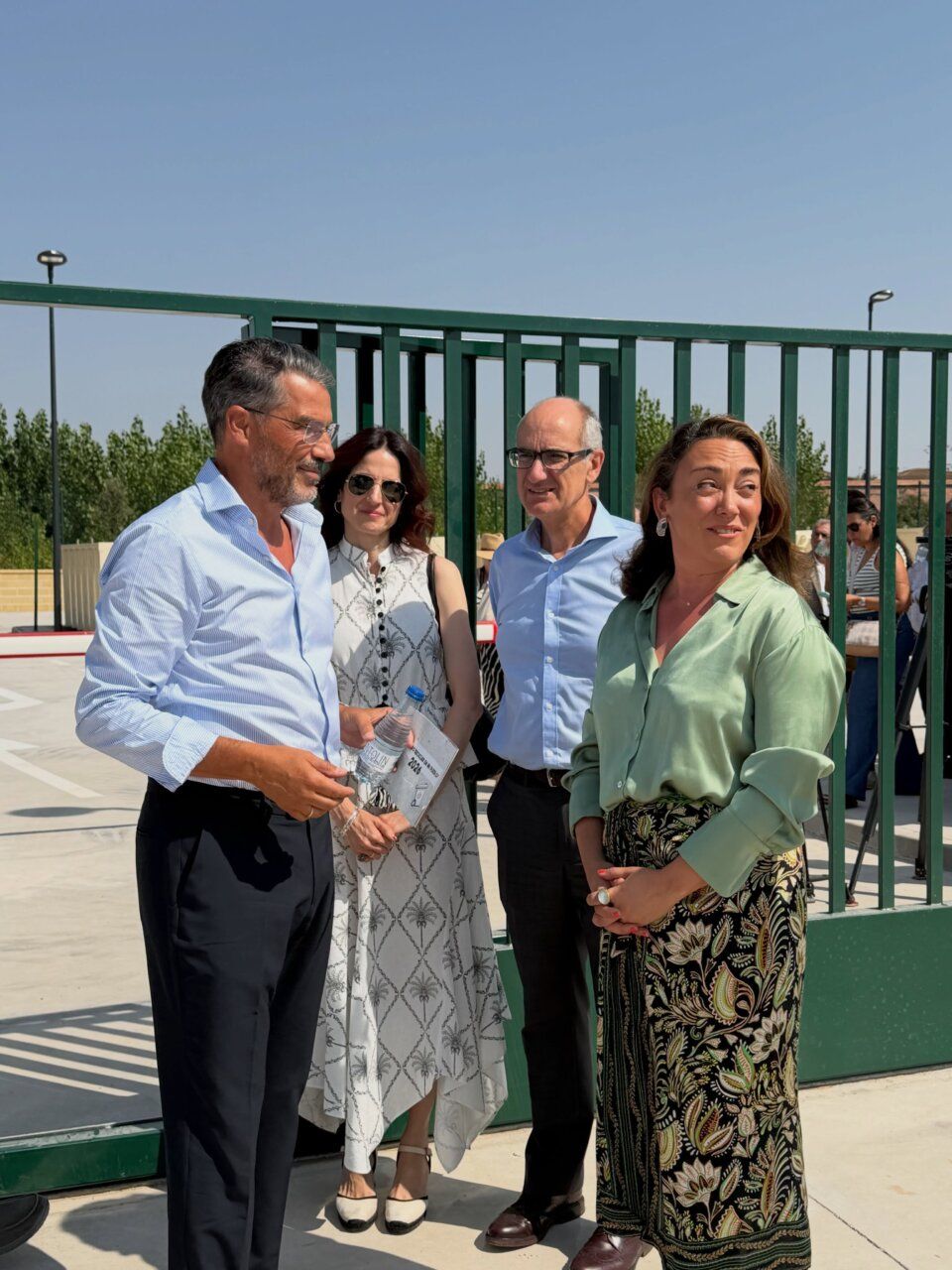 Inauguración del nuevo Punto Limpio en Villamayor con autoridades locales