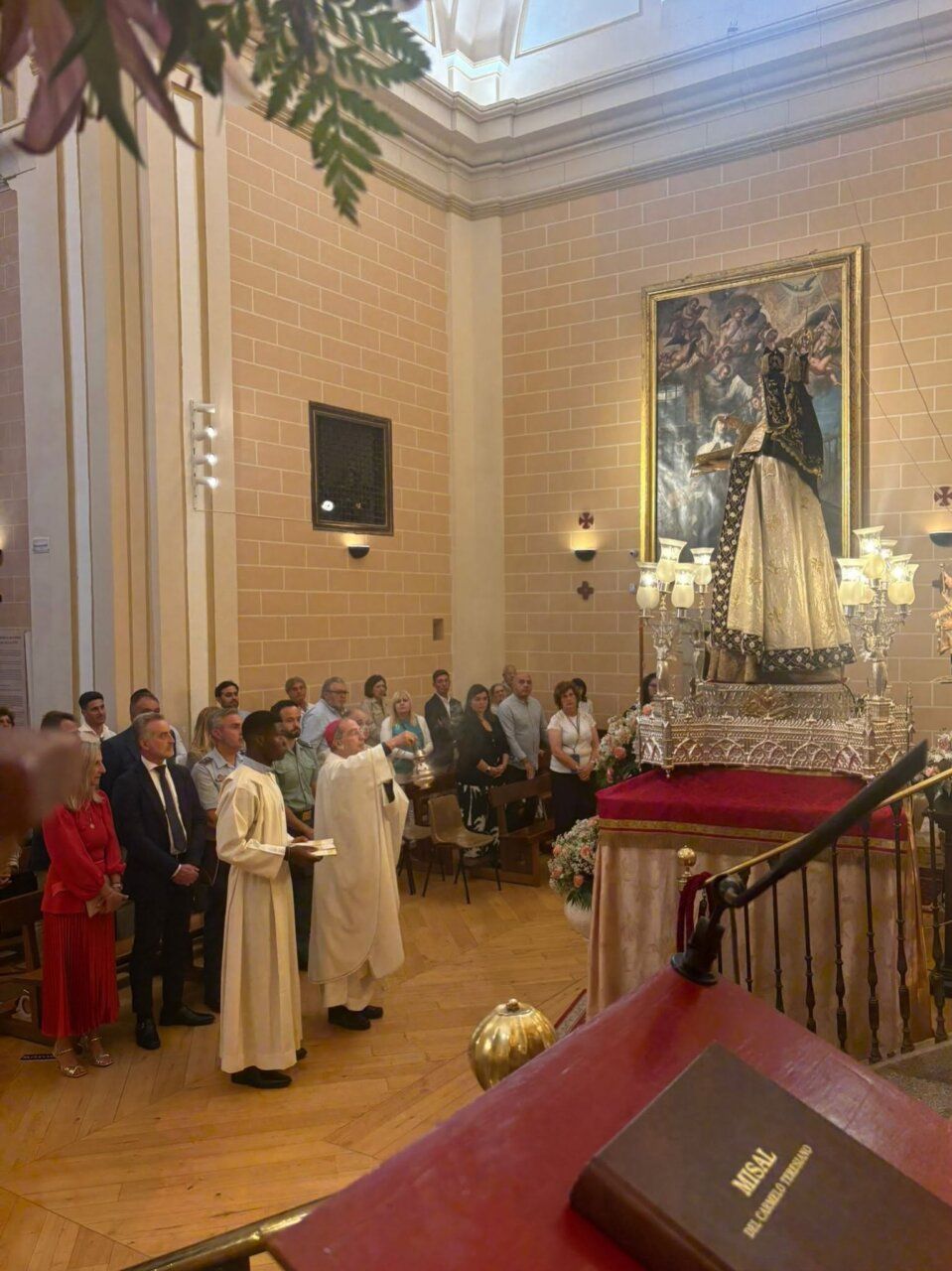 Eucaristía en honor a Santa Teresa en Alba de Tormes