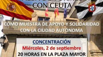 Alba de Tormes apoya la concentración de la FEMP por Ceuta