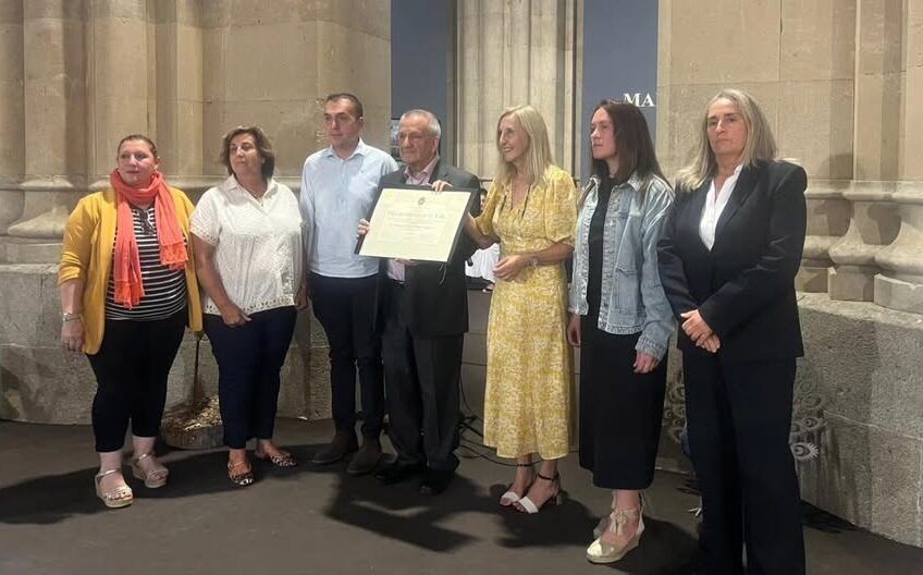 Ceremonia de reconocimiento al Padre Manuel Diego como Hijo Predilecto en Alba de Tormes