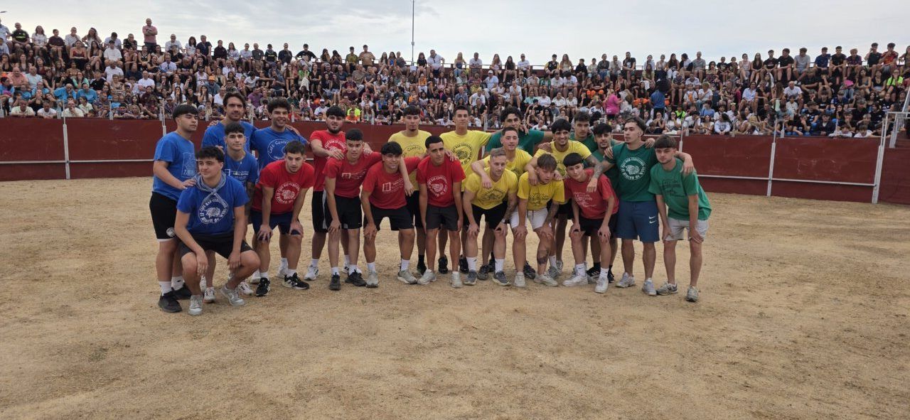 Participantes del Carbajosa Prix en las fiestas de San Roque