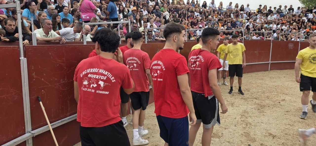 Participantes en el Carbajosa Prix durante las fiestas de San Roque