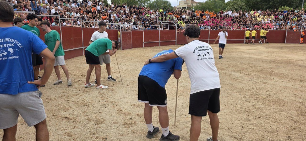Participantes en el Carbajosa Prix durante las fiestas de San Roque