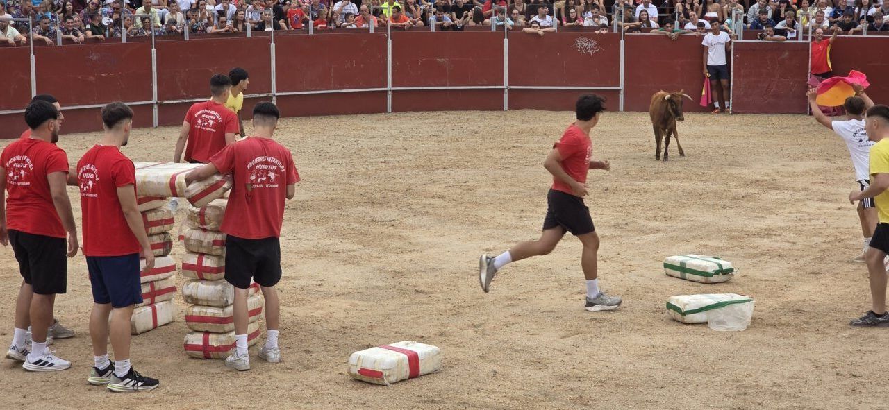 Participantes en el Carbajosa Prix durante las fiestas de San Roque