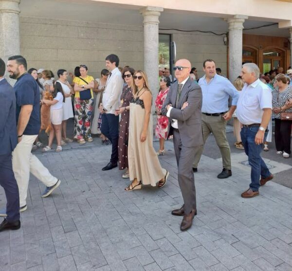 Autoridades locales en la celebración de la patrona en Peñaranda de Bracamonte