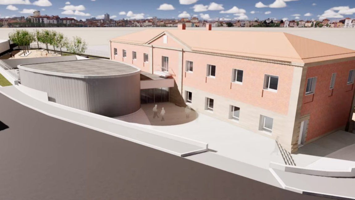 Render del nuevo Centro de Innovación Juvenil en Garrido, Salamanca