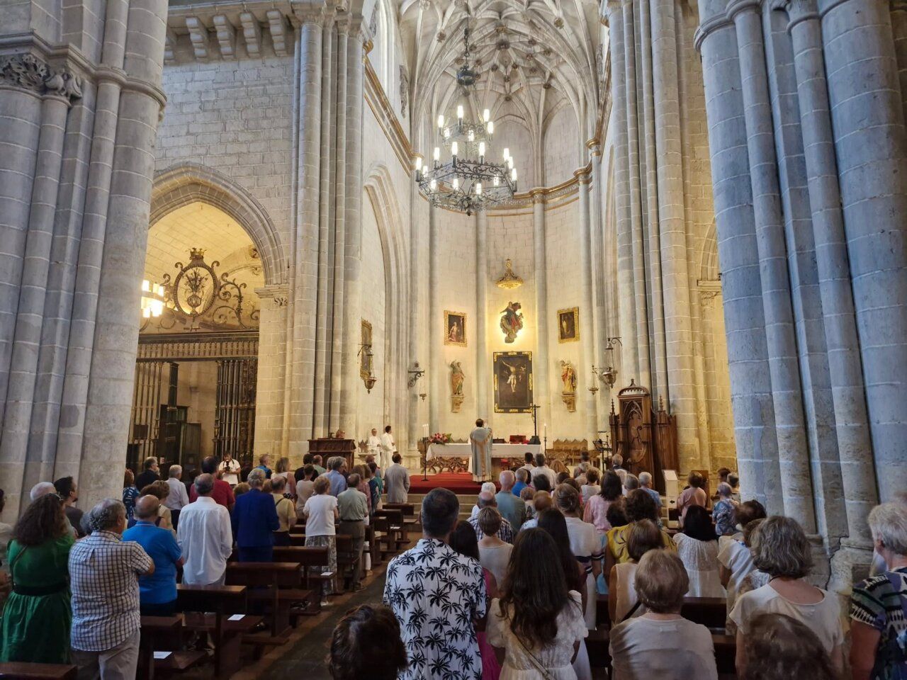Celebración de la Asunción de la Virgen en la Catedral de Ciudad Rodrigo