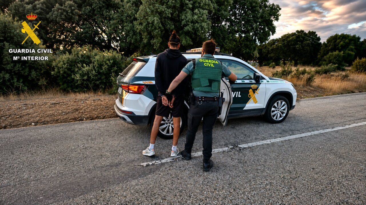 Detención de un hombre por incendios agrícolas en Salamanca
