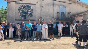 Fiesta en San Miguel de Robledoa por la Virgen de Cargamancos