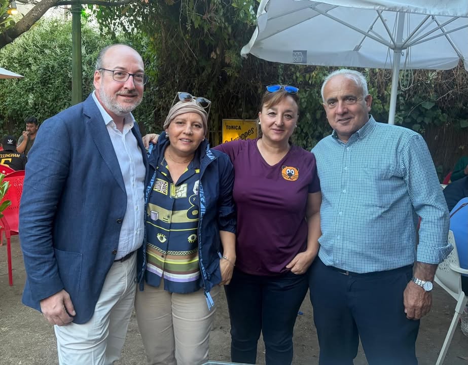Grupo de personas en la fiesta de Villavieja de Yeltes