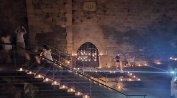 Ledesma se ilumina con 'La noche en vela' para atraer visitantes